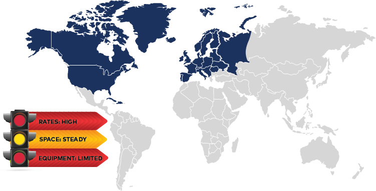 6-16 Europe to North America Ocean