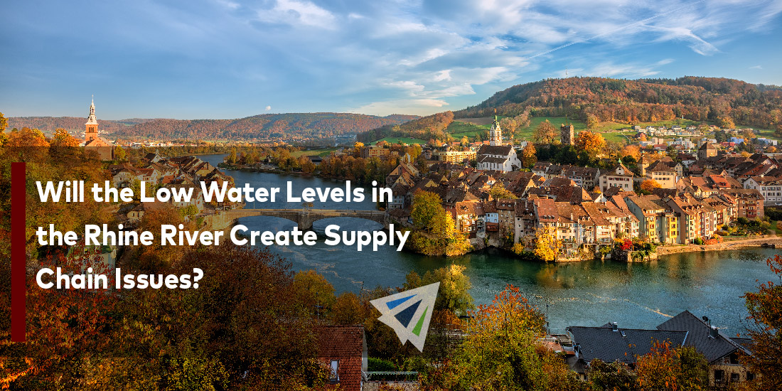 Will the Low Water Levels in the Rhine River Create Supply Chain Issues?