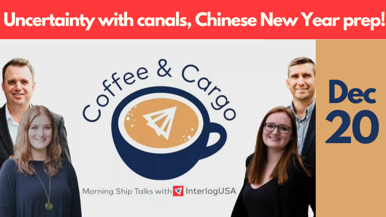 Coffee & Cargo Webinar: December 20th, 2023