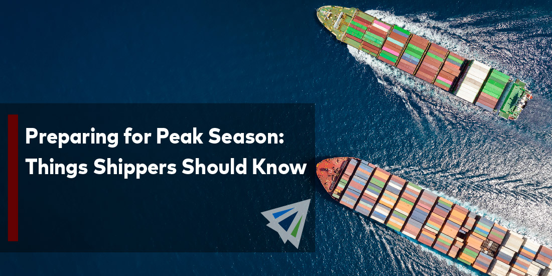 Preparing for Peak Season: Things Shippers Should Know