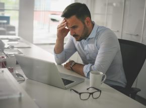 .Business man in office. Business man having problem at work. .Business man in office. Business man having problem at work.